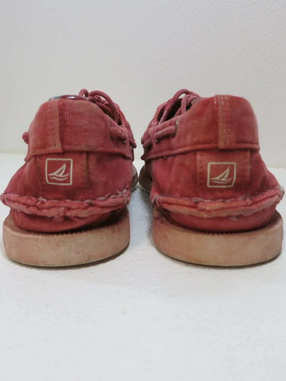 Sperry Top-Sider Canvas Gray Deck Boat Shoes Men's Footwear Sz 10.5 M